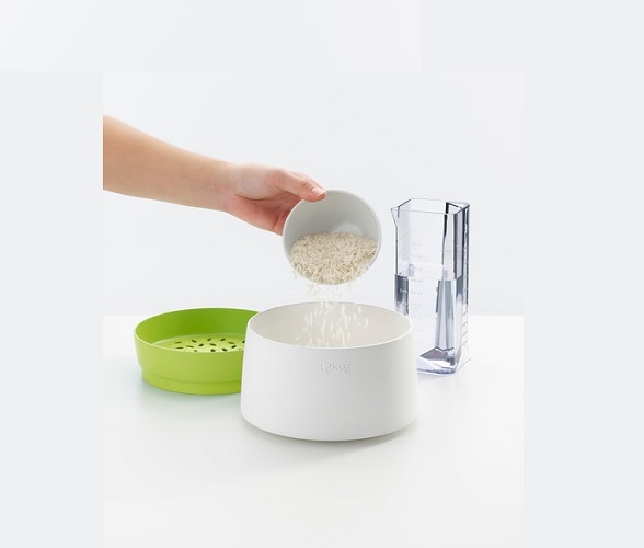 rijst- en graankoker microwave-Lekue