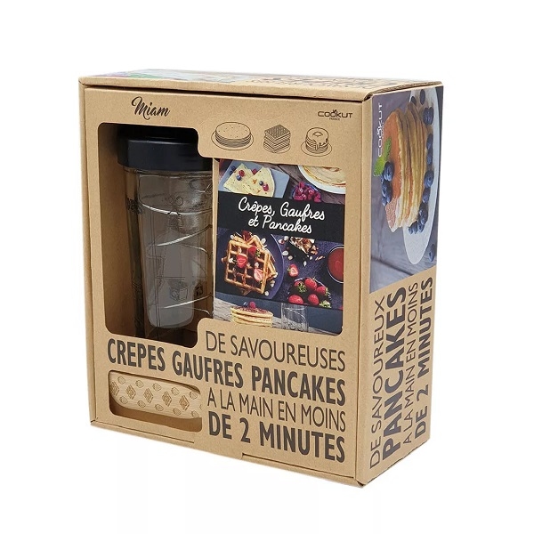 Set met shaker voor pannenkoeken Miam - Cookut