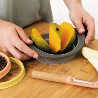 Snijset all-in-one voor fruit - Leo Berghoff