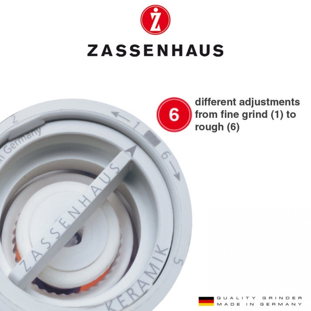 Solingen combi moulin à poivre 16 cm acryl-Zassenhaus
