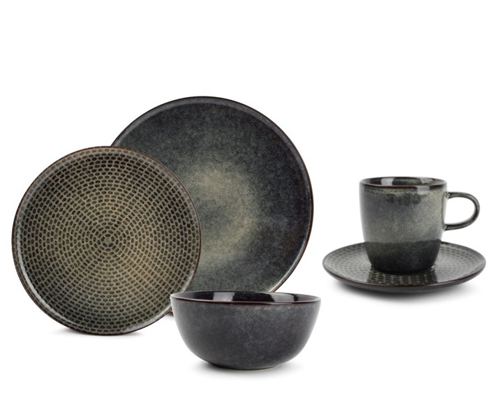 Stitch bowl vert/bleu - S&P