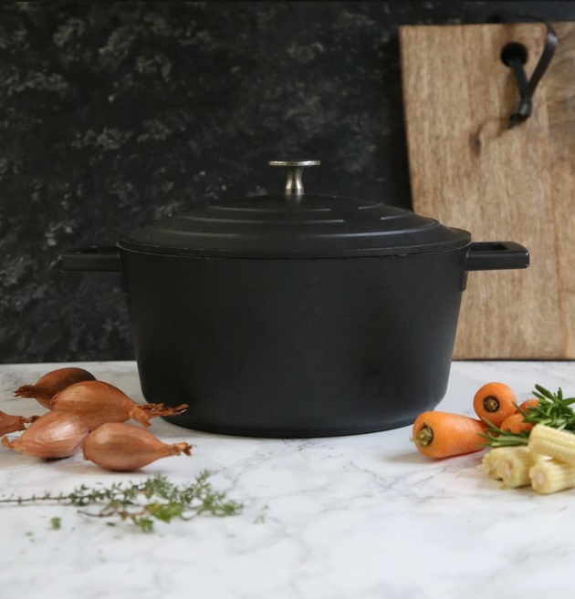 Stone stoofpot antraciet - Masterclass