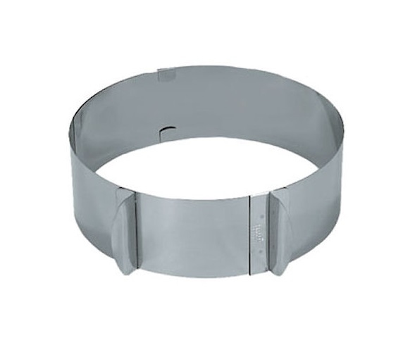 cercle gâteau réglable  inox-Kuchenprof