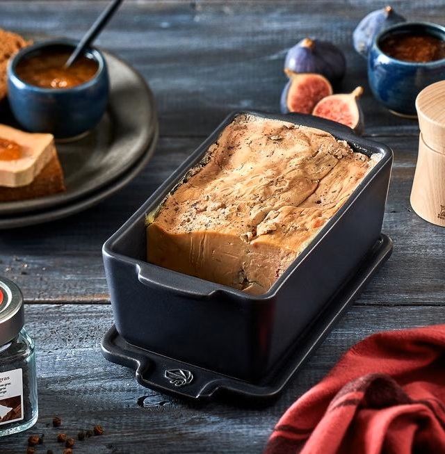 Terrine paté 0,65L zwart - Peugeot