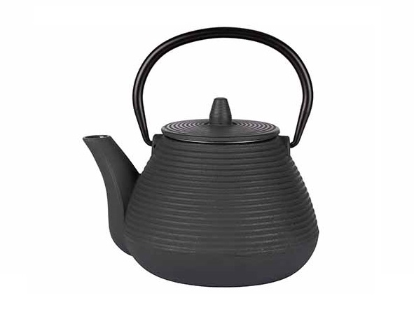 Theepot gietijzer grijs 1 L