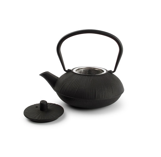 Theepot gietijzer zwart  0,5 L - S&P