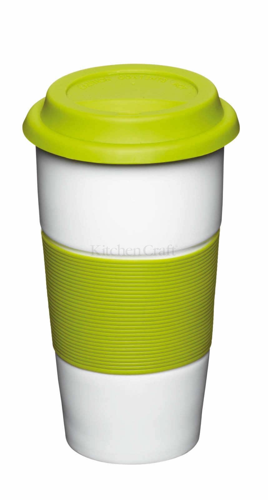 Mug isotherme avec couvercle-Kitchencraft