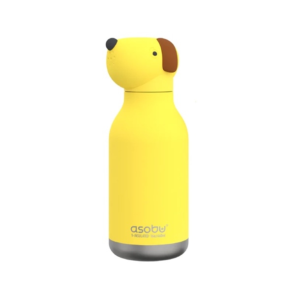 Thermosfles 0,5L met dierenkop - Asobu