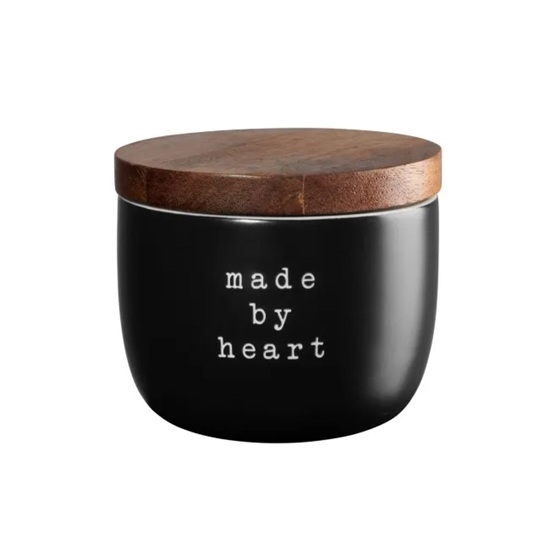 Voorraadpot met houten deksel S - ASA