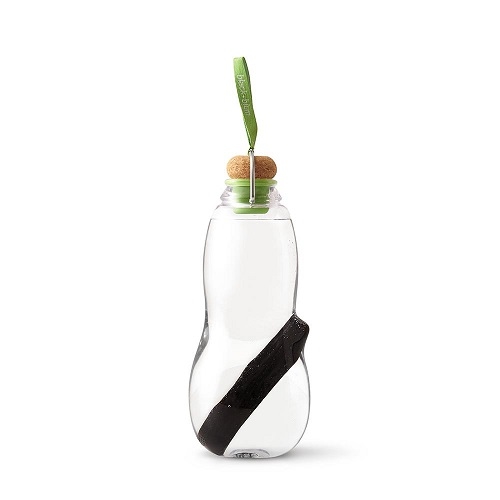 Bouteille d'eau avec filtre à charbon  Eau good - black+blum