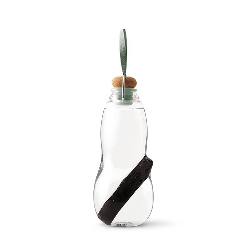 Bouteille d'eau avec filtre à charbon  Eau good - black+blum