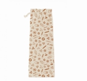 Sac à baguette en coton bio - Pebbly