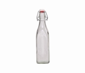flesje 0,25 L transparant glas