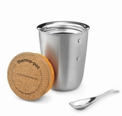 Thermos food 0,55L - black+blum