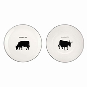 Assiettes à fromage set(2)-ASA