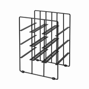 Wijnflessenrek zwart - Blomus