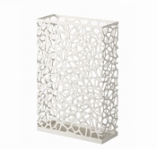 Porte-parapluies rectangulaire blanc - Yamazaki