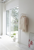 Support cintres blanc - Yamazaki