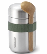 Thermos food 0,4L - black+blum