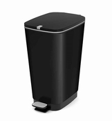 Pedaalemmer 50L zwart - Curver