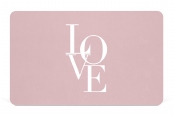 Ontbijtplankje Love rose- PPD