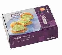 Mousse- en crèmesifon geschenkset - Mastrad